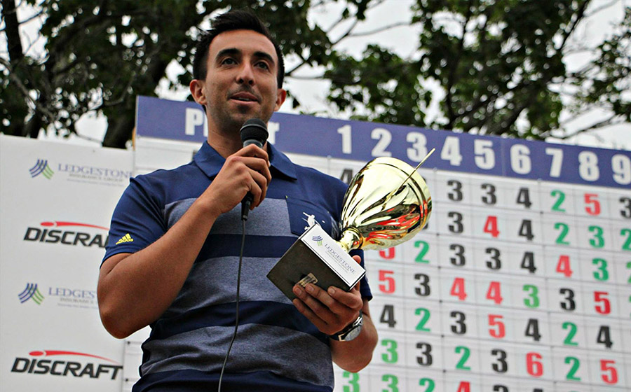 Paul McBeth at the Ledgestone Insurance Open